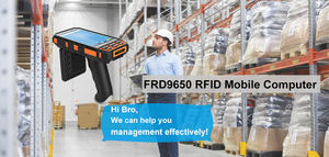 Uhf rfid תג קורא wifi אנדרואיד מסוף 2d barcode 860-960mhz 900mhz ארוך טווח כף יד מוצרי pda ניידים במלאי - Product Image 5