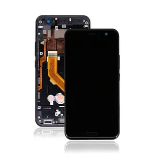 LCD Touch Screen for HTC U11 Display and Frame with Sensor Flex Assembly LCD Digitizer for HTC U11