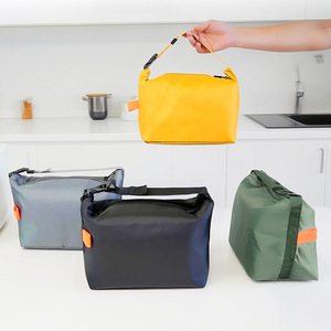 Foldable Insulated <b>Lunch</b> <b>Bag</b> Large Capacity Waterproof Bento <b>Bag</b> For Office Workers And Students - Product Image 1