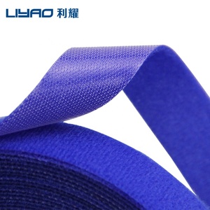 Bán buôn 50m tự dính Nylon Cable Tie Strap polychromatic nhà máy Dây đeo với trở lại để trở lại móc và vòng lặp toàn Bộ cuộn của băng - Product Image 4