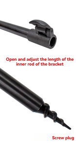 Soporte de Cañas Plegable de Aluminio Ajustable, Nuevo Soporte Impermeable para Pesca de Carpas en Ríos y Arroyos - Product Image 3