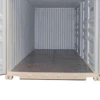 Conteneur de stockage moderne en acier écologique DFC 20GP à deux portes latérales