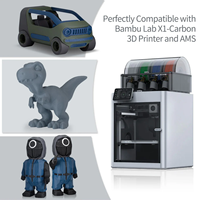 Aura3D Serat Karbon PLA 1.75mm 1KG PLA-CF untuk Printer 3D Bambulab Creality