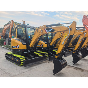 Oferta Especial: Miniexcavadora Usada SANY SY35U Ultracompacta de Bajo Consumo para Renovación de Jardines, Trabajos en Sitios Estrechos y Tuberías - Product Image 1