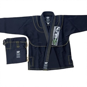 Jiu jitsu-traje de jiu jitsu negro personalizado, colección Total con logotipo personalizado, parches, tamaños y colores, compra a granel para hacer tu marca - Product Image 1