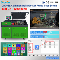 Banc d'essai pour pompes et injecteurs diesel Common Rail Beacon CR708L, test simultané pour 2/4/6 injecteurs