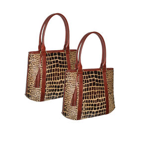 กระเป๋าหนังแท้ทนทานสำหรับผู้หญิง ทรงโฮโบ้ สะพายไหล่ แฟชั่นลำลอง คุณภาพสูง สำหรับใช้ในชีวิตประจำวัน ทำงาน เดินทาง และไปออฟฟิศ - Product Image 1