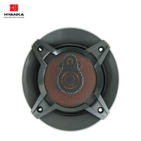 Enceintes coaxiales 3 voies pour voiture HYANKA HCS-5365 6,5 pouces 4Ω RMS 30W, système audio pour voiture avec grille, puissance maximale 100W