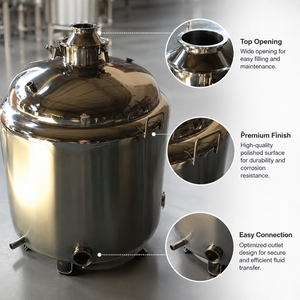 <span class=keywords><strong>Cuve</strong></span> de Stockage de Lait en Acier Inoxydable 50L/100L <span class=keywords><strong>à</strong></span> Prix Raisonnable avec Support de Personnalisation – En Vente - Product Image 3