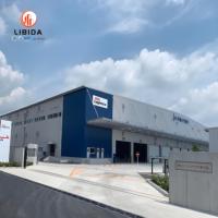 Bâtiment d'entrepôt préfabriqué en structure d'acier 2026 avec poutres en H solides certifiées CE pour usage industriel et commercial
