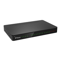 Gateway VoIP Yeastar IP PBX-S412 con PoE, Admite 8 Usuarios SIP, 8 Llamadas Concurrentes, 8 Puertos FXS
