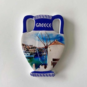 Imanes de Resina 3D de Creta, Grecia, Recuerdos de Mitología Griega y Lugares Emblemáticos para Regalos de Viaje - Product Image 4