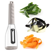 GDL couteau à éplucher les carottes 3 en 1 couteau à éplucher les pommes de terre éplucheur de fruits et légumes avec boîte de rangement éplucheur de légumes