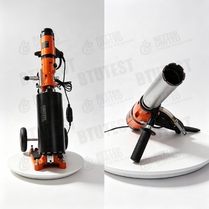 เครื่องเจาะคอนกรีต 3 สปีด 1800W-3300W พร้อมคลัตช์นิรภัยและขาตั้งสำหรับคอนกรีตเสริมเหล็ก - Product Image 3