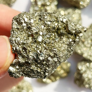 Wholesale Natural <b>Crystal</b> Yellow Pyrite <b>Raw</b> Stone Mineral Specimen Raugh Stone Quartz Wedding Day's Gift Home Decor - Product Image 4