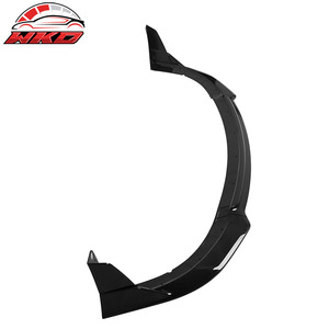 Compatible con Charger SRT 2015-2016 V4 Estilo B, Labio de Parachoques Delantero en Negro Brillante - Product Image 4