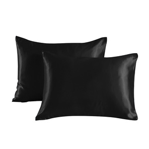 Fodera per <span class=keywords><strong>cuscino</strong></span> quadrata in <span class=keywords><strong>raso</strong></span> tinta unita personalizzabile in finta seta bifacciale per hotel, ideale per l'estate e il clima caldo - Ingrosso - Product Image 3