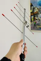 Antena Yagi UHF de Alta Ganancia, 5 Elementos Desmontables y Portátiles, Ajustable, Banda Amateur 420-450MHz, Resistente al Agua, Modelo U5-JYR5EL