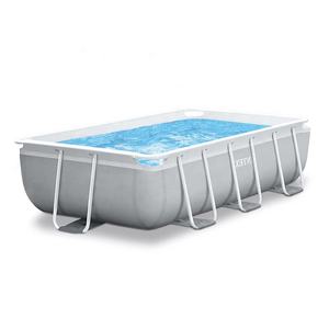 <span class=keywords><strong>INTEX</strong></span> 26790 <span class=keywords><strong>4M</strong></span> X 2M X 1.22M cadre familial piscine rectangulaire jardin extérieur - Product Image 1