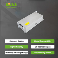 Alimentation électrique à découpage industrielle à sortie unique AC-DC 230V, 15W-600W, 50A, efficacité 83%, 50/60Hz, modèle TL-600S-12V