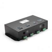 Controlador LED DMX512 RGBW de 16 Canales LuxGreen de 600W Personalizado para Escenario con Decodificador DMX512, Certificado CE/FCC