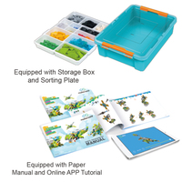 Kit de construction de robots programmables Mindstorm Ev3 Stem, Robotica, codage, bricolage, jouets éducatifs pour enfants, briques d'apprentissage, Wedo 2.0