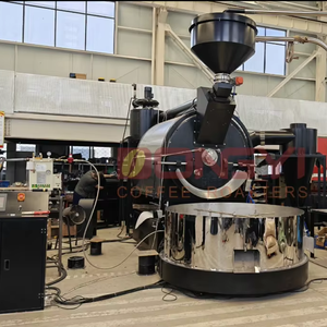 Dongyi panggang kopi otomatis, ukuran besar 60Kg 120Kg 200Kg 300Kg, untuk membakar kopi dan memanggang seluruh desain jalur produksi - Product Image 6