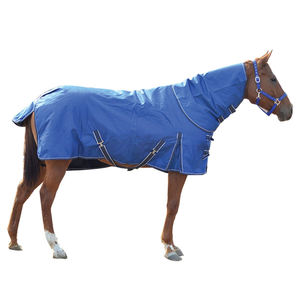 Tapis pour chevaux de haute qualité, fabriqués professionnellement, imperméables, respirants, légers, en tissu polyester, pour toutes les saisons, y compris l'hiver. - Product Image 5