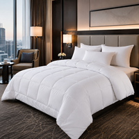 Couette d'hôtel en coton lavé durable, taille King, en duvet d'oie, Super King pour hôtel
