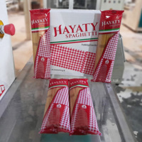 Pâtes séchées Hayaty Thin Spaghetti, durée de conservation de 18 mois, commande en gros, emballage à marque privée (boîte/sac)