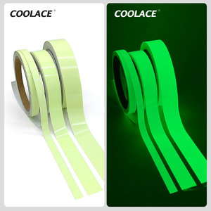 Đêm PVC có thể in tự dính tự phát sáng phát sáng trong bóng tối photoluminescent Vinyl <span class=keywords><strong>Luminous</strong></span> phim cho an toàn cảnh báo - Product Image 3