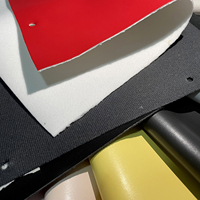 Étui et sac en cuir synthétique polyuréthane de haute qualité en tissu uni