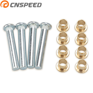 ชุดซ่อมบูชบานพับประตูรถยนต์ CNSPEED ทำจากทองเหลือง ประกอบด้วยหมุด 4 ชิ้น และบูช 8 ชิ้น สำหรับบานพับประตูรถยนต์นิสสัน ปี 97-05 - Product Image 1