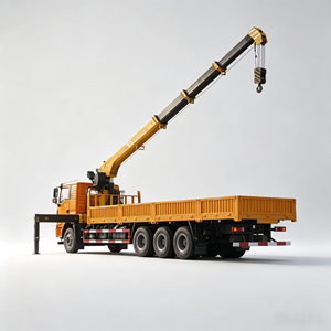 Grúa Montada en Camión Shacman para Soluciones en Obras de Construcción, Grúa Telescópica de 16T Montada en Camión - Product Image 1