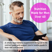 Comprimés de multivitamines pour hommes OEM ODM avec vitamines, thiamine, folate pour soutenir l'énergie, les antioxydants, la santé digestive et la santé globale