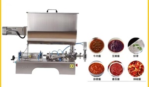 Máquina Llenadora Pequeña con Mezcla y Llenado Cuantitativo para Salsa <span class=keywords><strong>de</strong></span> Chile, Pasta <span class=keywords><strong>de</strong></span> Carne, Base para Hot Pot, Pasta <span class=keywords><strong>de</strong></span> Frijoles - Product Image 6