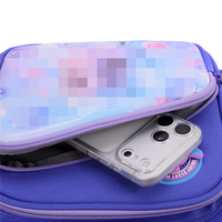 Nouveauté Sac à dos scolaire pour enfants garçons et filles de maternelle, imperméable, pliable en 3D, avec trousse à crayons