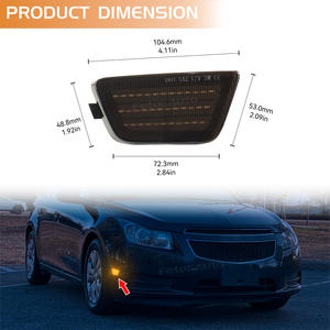 ไฟเลี้ยวข้างสีขาวอำพันสำหรับรถเชฟโรเลต ครูซ LTZ ดีเซล  ไฟเลี้ยวแบบ LED - Product Image 5