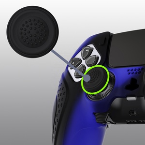 PlayVital <b>Rubber</b> Cover Soft Silicone Case Protector for Playstation 5 Dualsense PS5 <b>Edge</b> Wireless Controller - Product Image 6