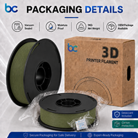 Filamento PLA para Impresoras 3D, 1.75mm, 1KG, Compatibilidad Universal para FDM, Alta Resistencia al Impacto 26.6KJ/m, Suave