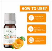 30 ml d'extrait d'orange sauvage de qualité alimentaire en gouttes |   Citrus Sinensis |   Vitamine C pour améliorer l'humeur et stimuler l'énergie