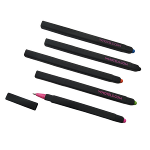 Bolígrafo de Plástico Delgado Personalizado para Promoción de Hotel con Tinta Azul/Negra y Logotipo Impreso Digitalmente, Bolígrafos de Regalo de Marca - Product Image 3