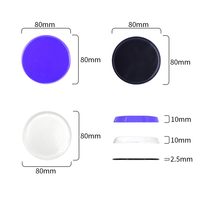 Hoch effiziente wasch bare PU-selbst klebende Staub matte | Starke klebrige Anti-Rutsch-Reinigung | Home Car Office Tastatur reinigung