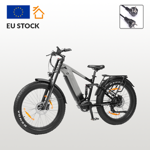 จักรยานไฟฟ้าไฮบริด EU Warehouse 7 สปีด 48V20Ah ขนาด 26 นิ้ว โครงอลูมิเนียม มอเตอร์ 500W ระบบดิสก์เบรกไฮดรอลิก ยาง Fat Tire รุ่น FS500 มอเตอร์ 500W และแบตเตอรี่ 48V20Ah - Product Image 1