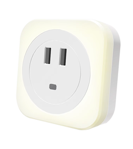 2026 USB 充电器方形运动传感器 <span class=keywords><strong>LED</strong></span> 夜灯 8lm 3 色温 3000K 4000K 6500K 80Ra 适用于卧室走廊 - Product Image 5