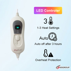 Manta eléctrica más vendida, calentador de cama eléctrico de tamaño individual y doble, manta de calefacción de calentamiento rápido para la temporada de frío - Product Image 6