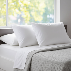 หมอนซิลิโคนผ้าฝ้าย 800 กรัม สำหรับรองรับต้นคอ ผ้าหุ้มด้านนอก - Product Image 2
