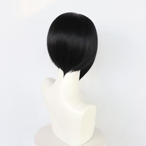 Vente en gros <span class=keywords><strong>NANA</strong></span> Cosplay 30cm Perruque courte droite noire Oosaki <span class=keywords><strong>Nana</strong></span> Perruque synthétique Anime cheveux résistants à la chaleur Cosplay - Product Image 5
