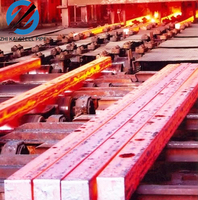 Barres d'acier de fonderie, composition chimique personnalisée pour la fabrication d'acier, acier carré de haute qualité certifié GS, soudage