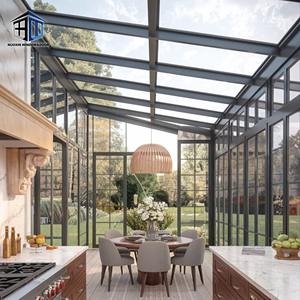 Panneaux en verre trempé NUOXIN en aluminium 6063-T6 haute résistance pour véranda, <span class=keywords><strong>jardin</strong></span>, extension <span class=keywords><strong>de</strong></span> maison, solarium, intimité - Product Image 2